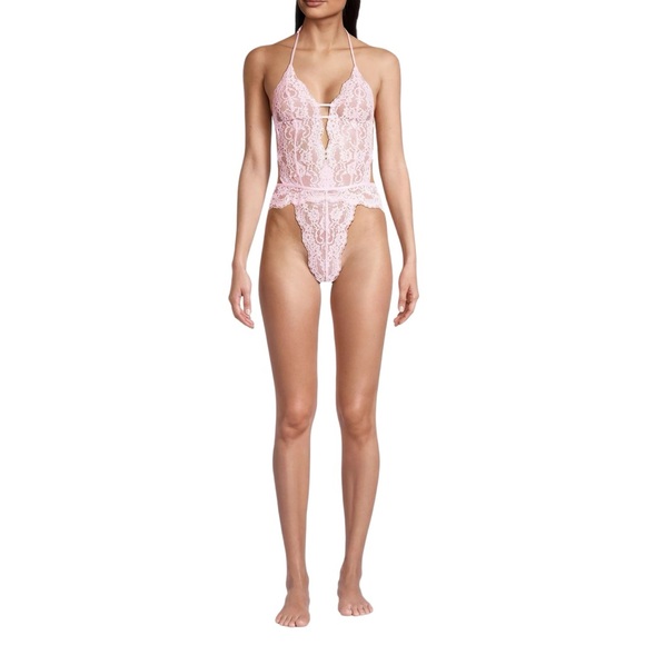 In Bloom Thong Teddy Rose Water Pink Size Small - Picture 4 of 15